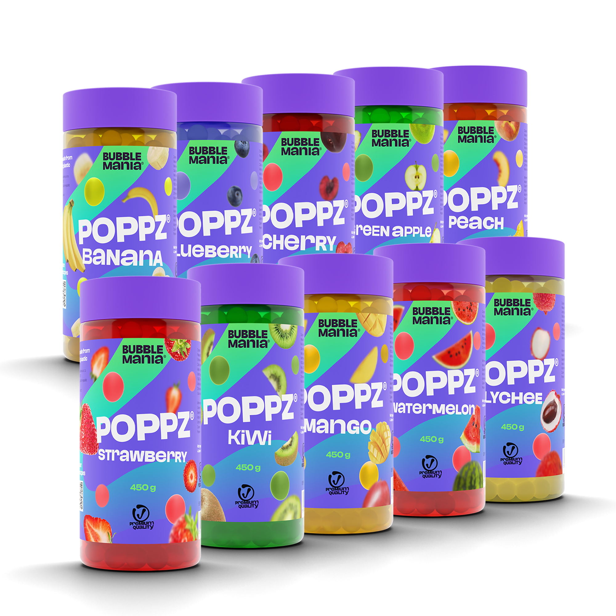 POPPZ Mix 10 x 450 G